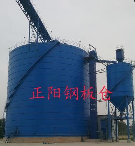 马龙大型矿粉钢板库