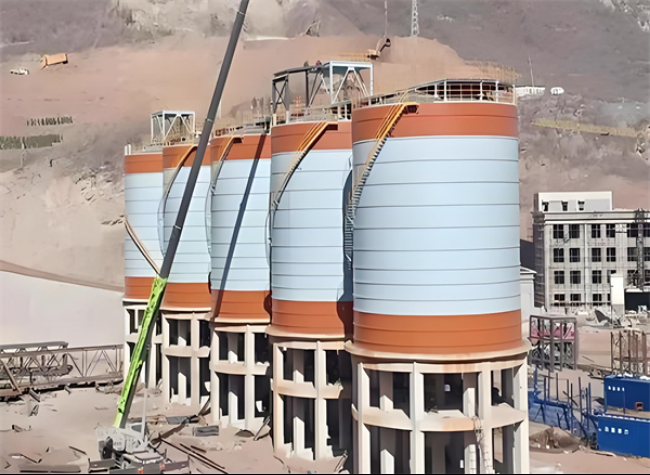 马龙高架钢板仓