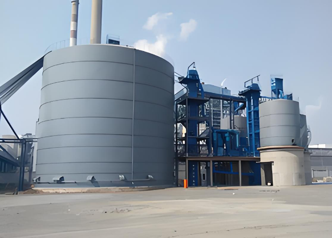 马龙1万吨钢板仓